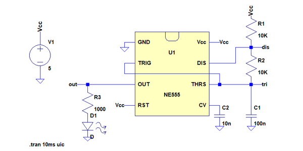 NE555 Diagram